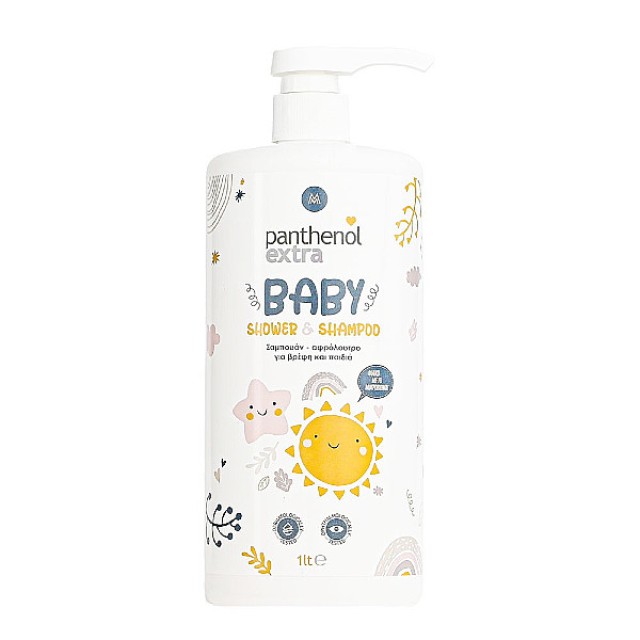 Panthenol Extra Baby Shower & Shampoo 1000ml