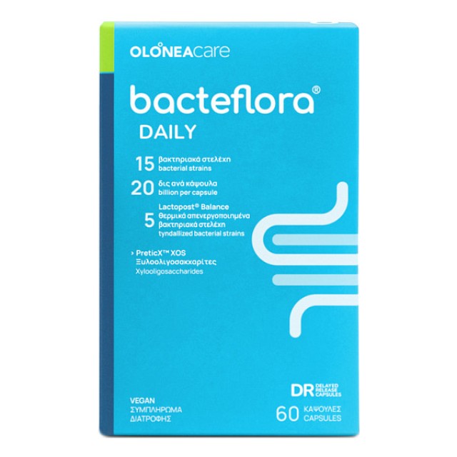 Olonea Bacteflora Daily 60 κάψουλες