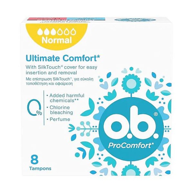 Ob ProComfort Normal 8 tampons