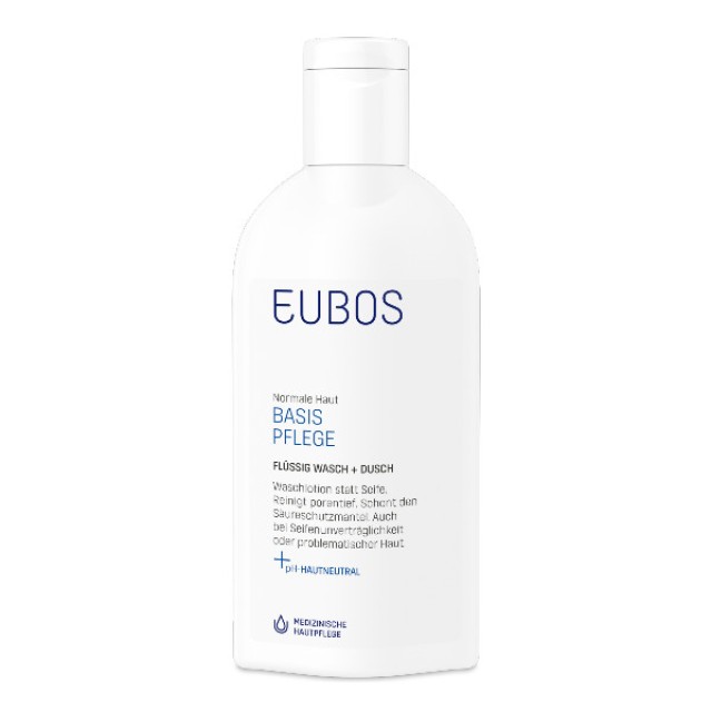 Eubos Basic Care Blue Liquid Washing Emulsion 200ml