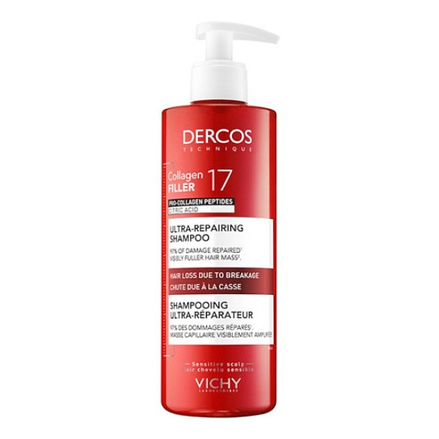 Vichy Dercos Collagen 17 Filler Shampoo 400ml