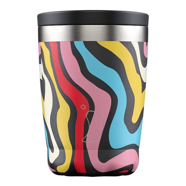 Chilly's Reusable Coffee Cup Artist Series Psychedelic Dream 340ml