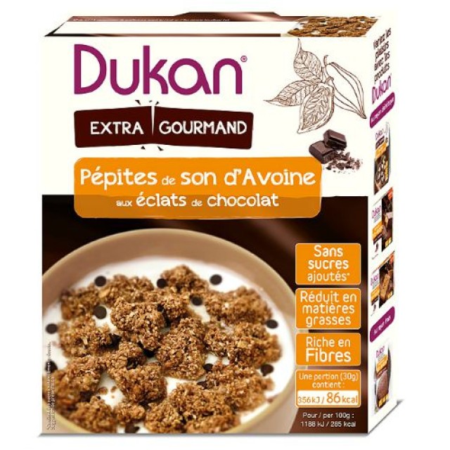 DUKAN Δημητριακά βρώμης με κομματάκια σοκολάτας 350gr