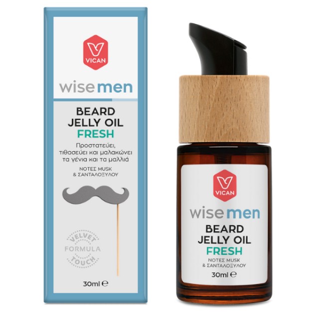 Vican Wise Men Beard Jelly Oil Fresh 30ml