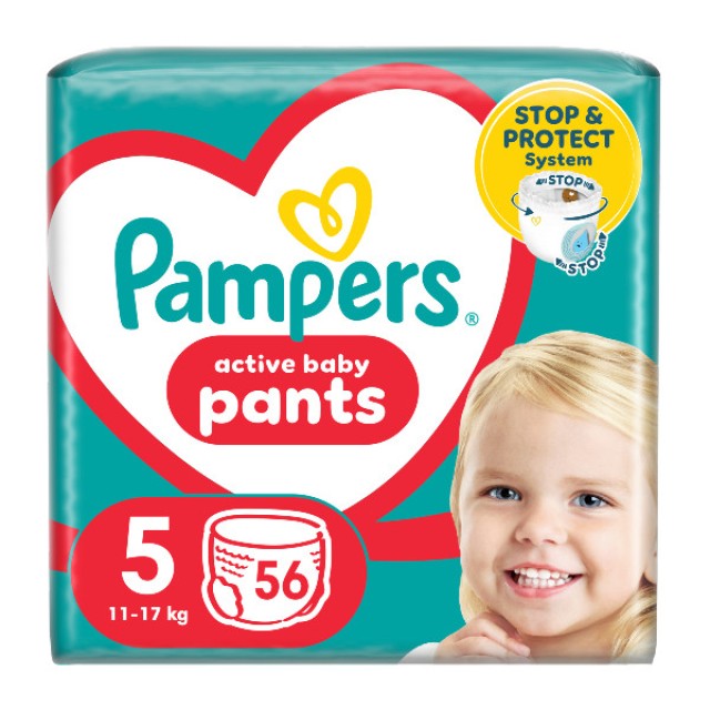 Pampers Pants No. 5 (11-17 kg) 56 τεμάχια
