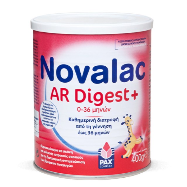 Novalac AR Digest+ Γάλα Σε Σκόνη 0-36m 400g