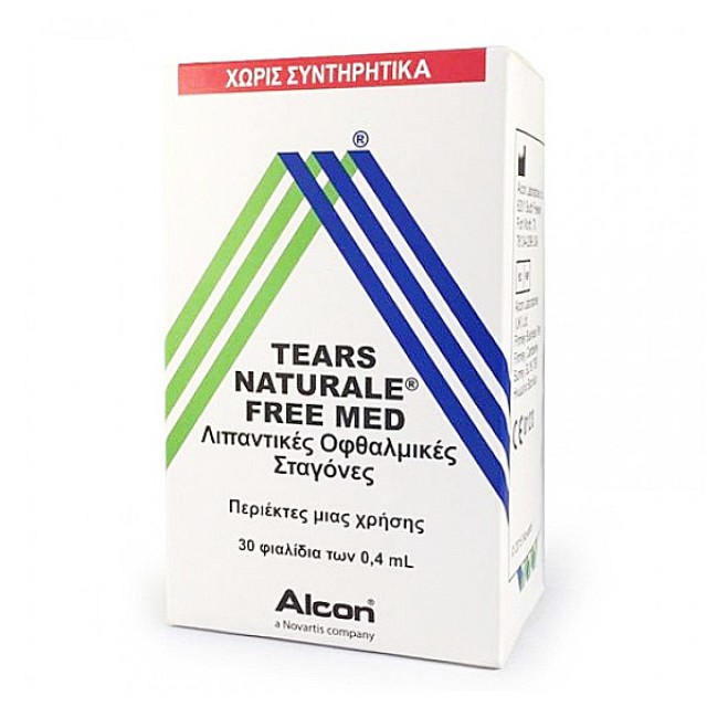 Alcon Tears Natural Free Med 30x0.4ml