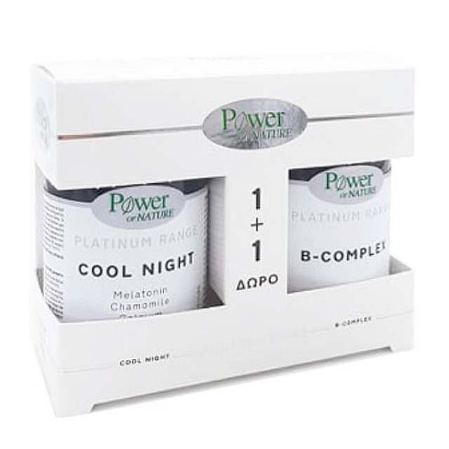 Power Health Platinum Range Cool Night 30 κάψουλες & Δώρο B-Complex 20 δισκία