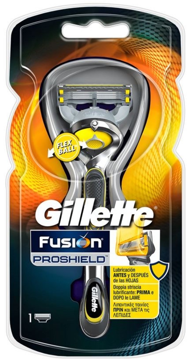 Gillette Fusion Proshield Ξυριστική Μηχανή με Τεχνολογία Flexball