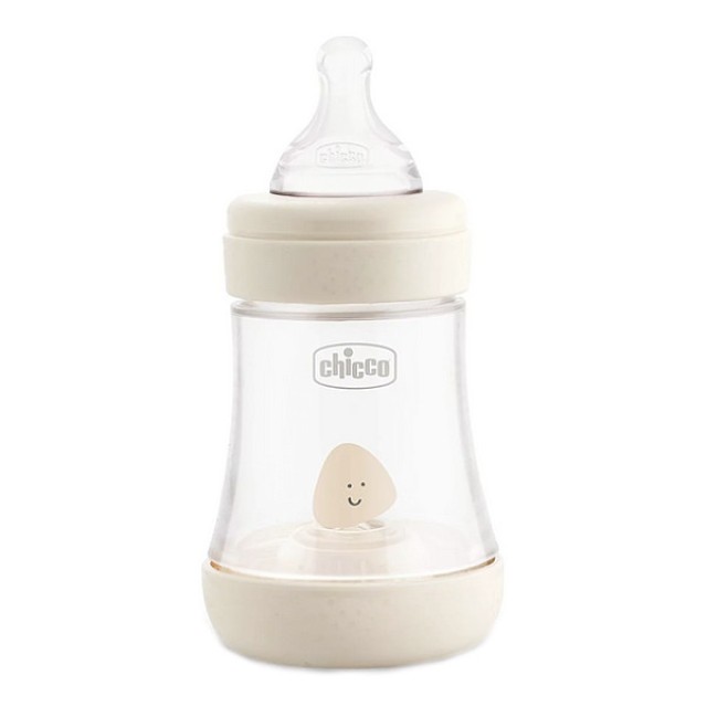 Chicco Μπιμπερό Πλαστικό Perfect 5 Γκρι 0m+ 150ml