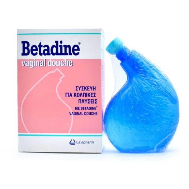 Betadine Vaginal Douche Συσκευή για Κολπικές Πλύσεις 1 τεμάχιο
