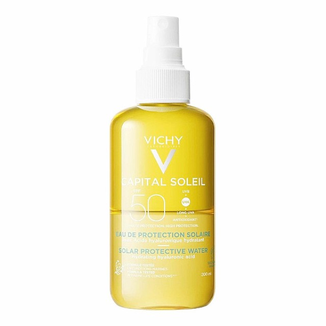 Vichy Capital Soleil Sunscreen Water SPF50 for Hydration 200ml