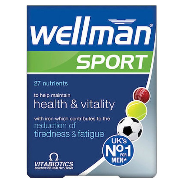 Vitabiotics Wellman Sport 30 ταμπλέτες