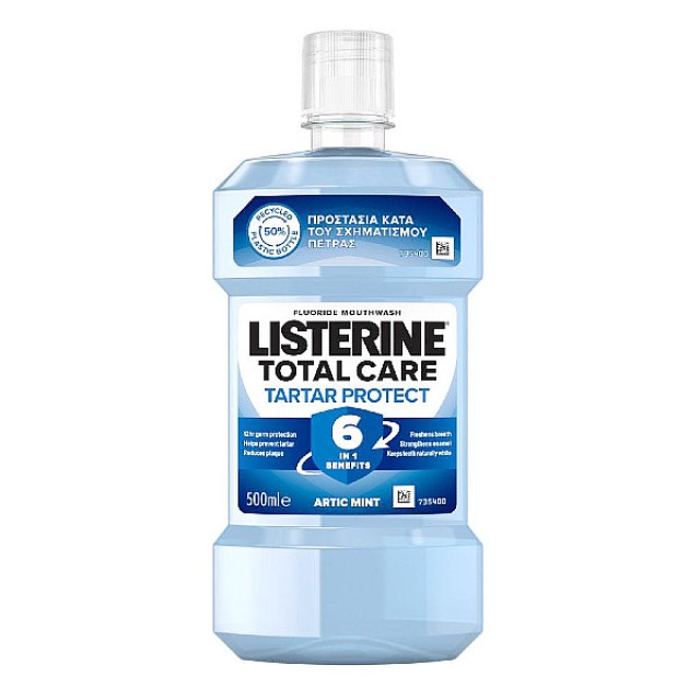 Listerine Total Care Tartar Protect Στοματικό Διάλυμα 500ml