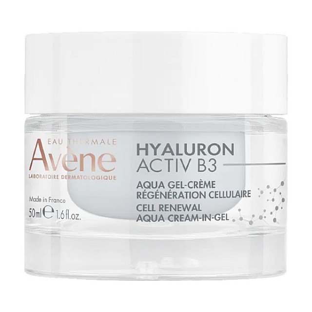 Avene Hyaluron Activ B3 Aqua-Gel Κρέμα Κυτταρικής Ανανέωσης 50ml