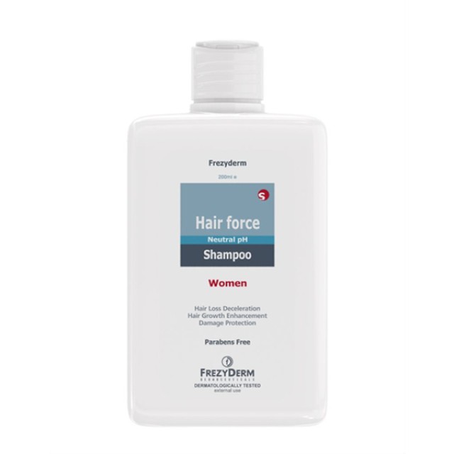 Frezyderm Hair Force Shampoo Women Σαμπουάν Για Την Γυναικεία Τριχόπτωση 200ml