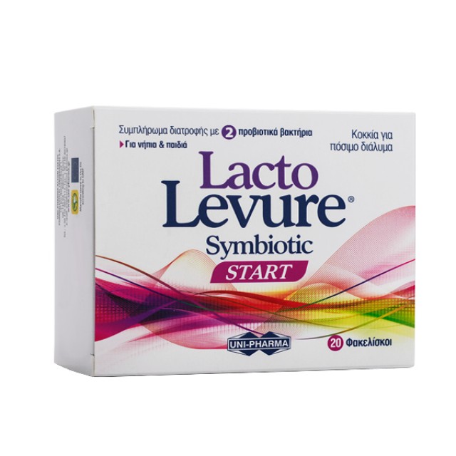 Uni-Pharma Lacto Levure Symbiotic Start Για Νήπια & Παιδιά 20 φακελίσκοι