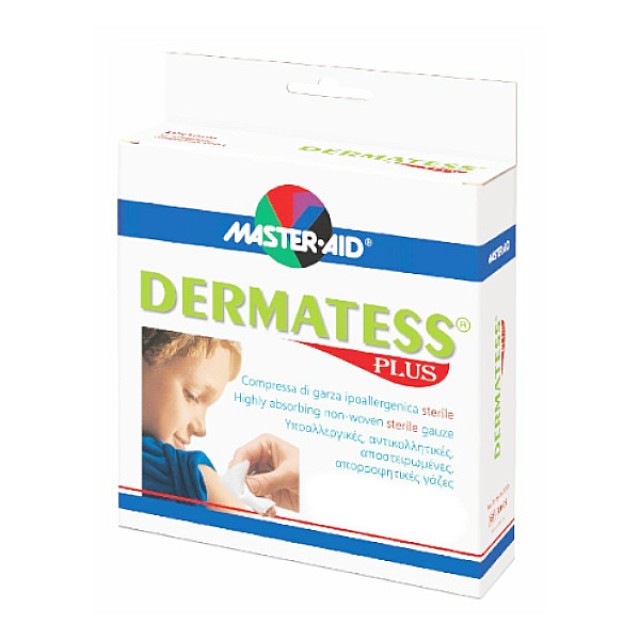 Master Aid Dermatess Plus 10x10cm 12 pieces