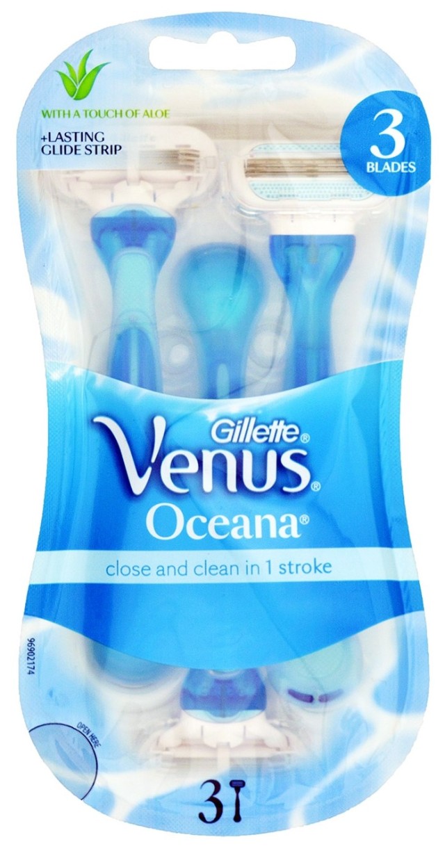 Gillette Venus Oceana Γυναικεία Ξυραφάκια 3 Blades