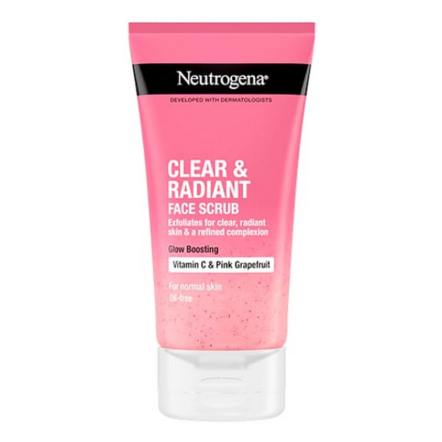 Neutrogena Clear and Radiant Face Scrub 150ml