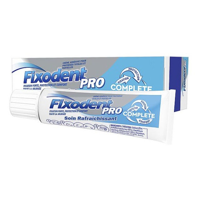 Fixodent Pro Complete Fresh Στερεωτική Κρέμα για Τεχνητή Οδοντοστοιχία 47g