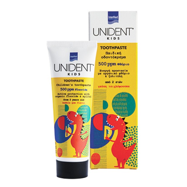 Intermed Unident Kids Toothpaste 500ppm 50ml