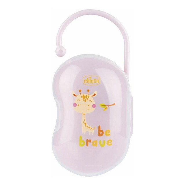 Chicco Easy Box Soother Holder Pink 1 τεμάχιο