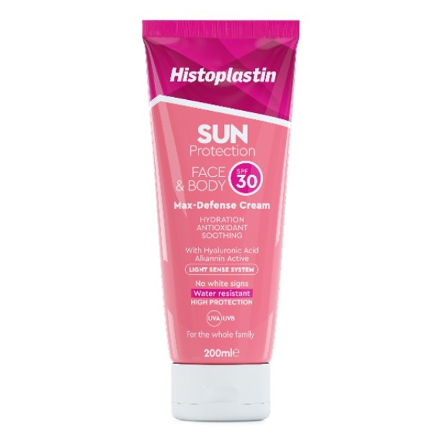 Histoplastin Sun Protection Cream Face & Body SPF30 200ml