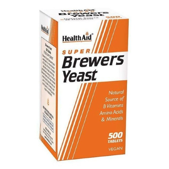 Health Aid Super Brewers Yeast 500 ταμπλέτες