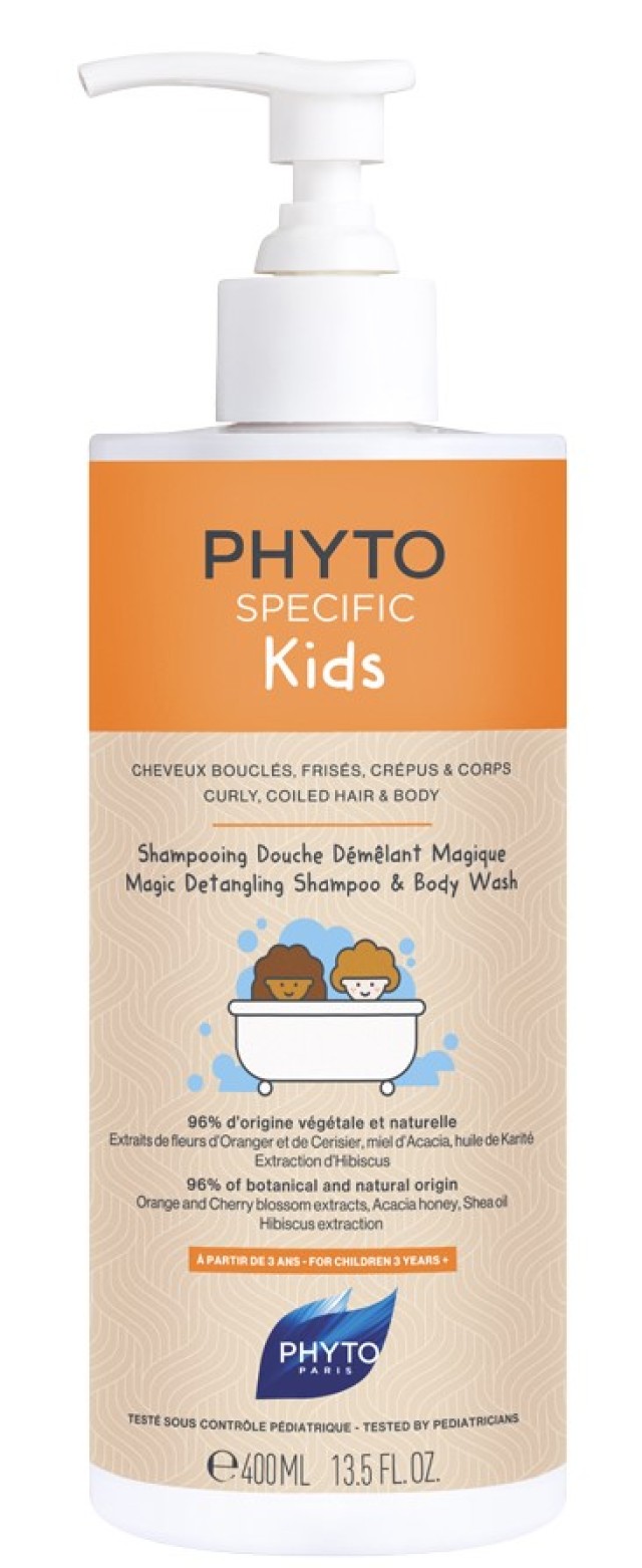 Phyto Phytospecific Kids - Magic Detangling Shampoo & Body Wash 400ml