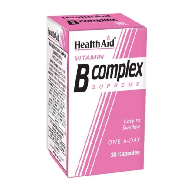 Health Aid Vitamin Β Complex Supreme 30 κάψουλες