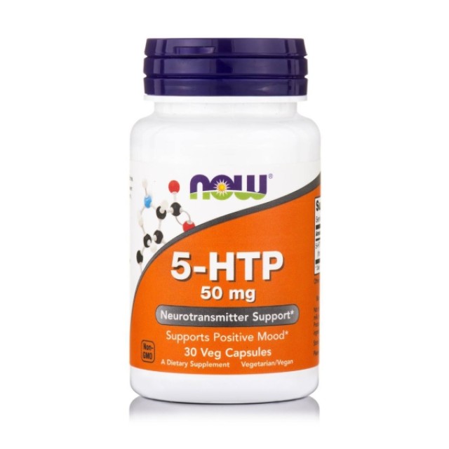 Now Foods 5-HTP 50mg 30 κάψουλες