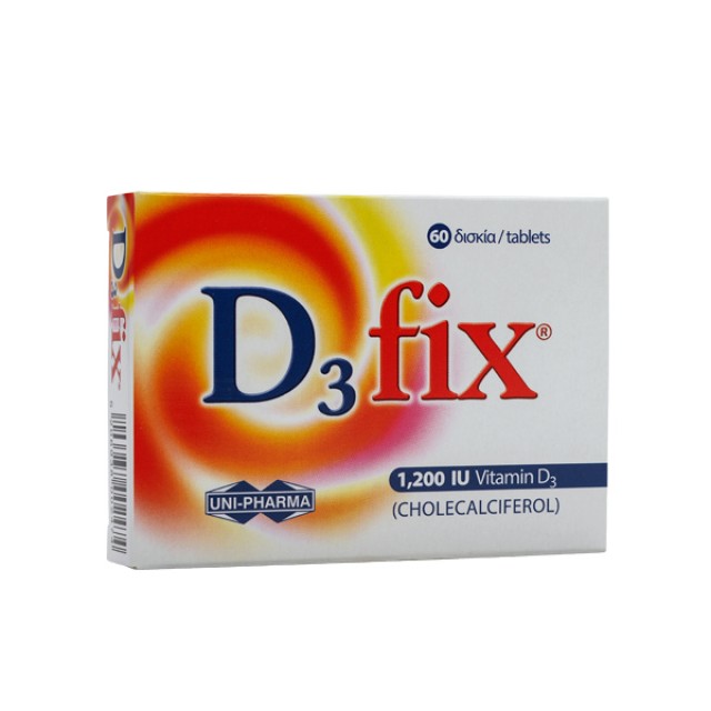 Uni-Pharma D3 Fix 1200iu 60 tablets