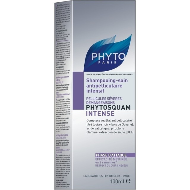 Phyto Phytosquam Intense Shampoo Soin 100ml