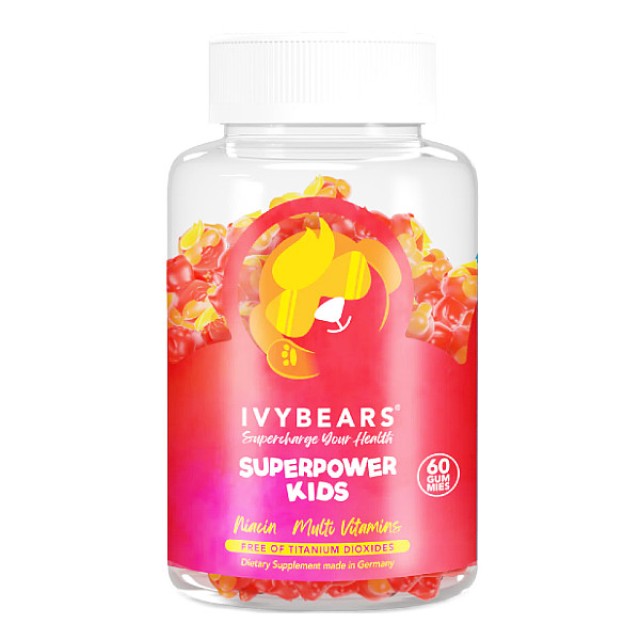 Ivybears Superpower Kids 60 ζελεδάκια