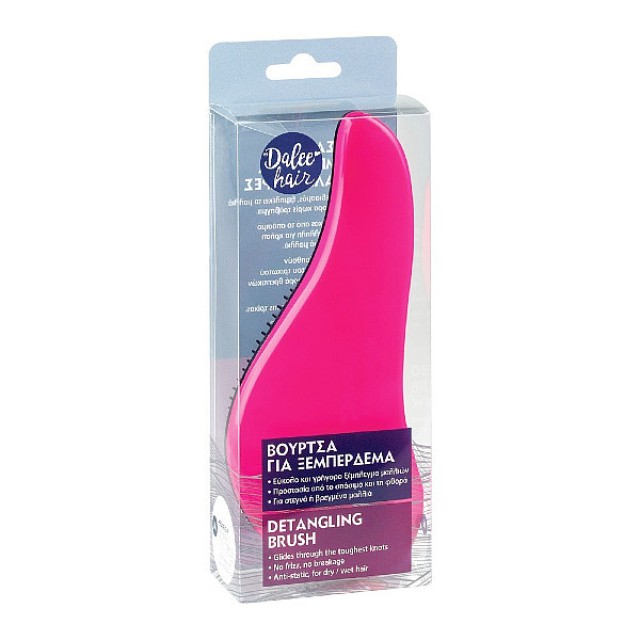 Dalee Detangling Hair Brush Hot Pink 1 pc