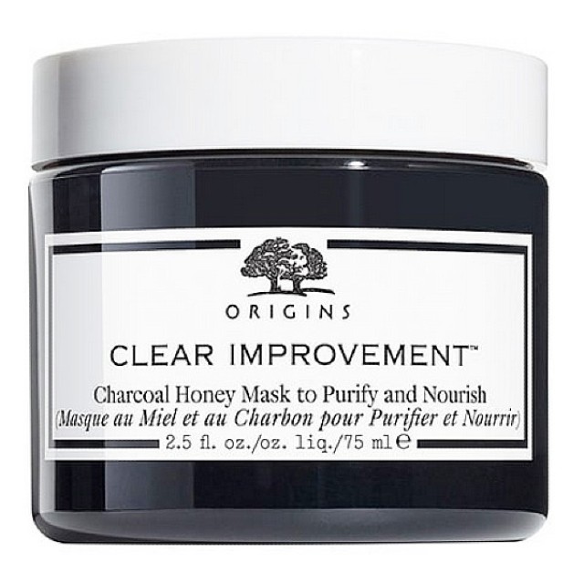 Origins Clear Improvement Charcoal Honey Mask to Purify and Nurish 75ml