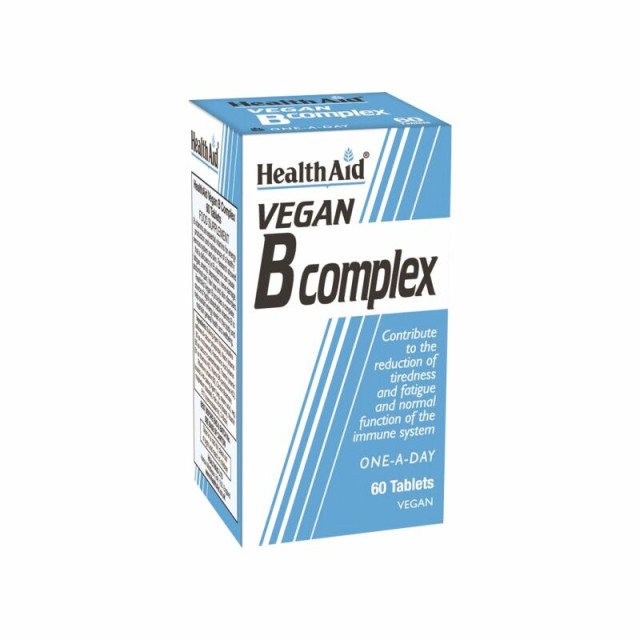 Health Aid Vegan B Complex 60 ταμπλέτες