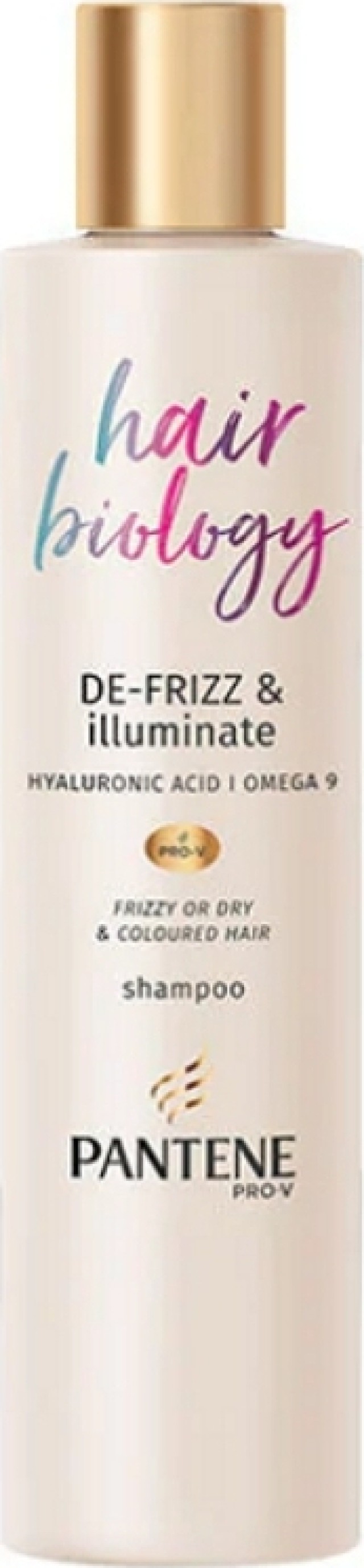 Pantene Pro V Hair Biology De Frizz & Illuminate Shampoo 250ml