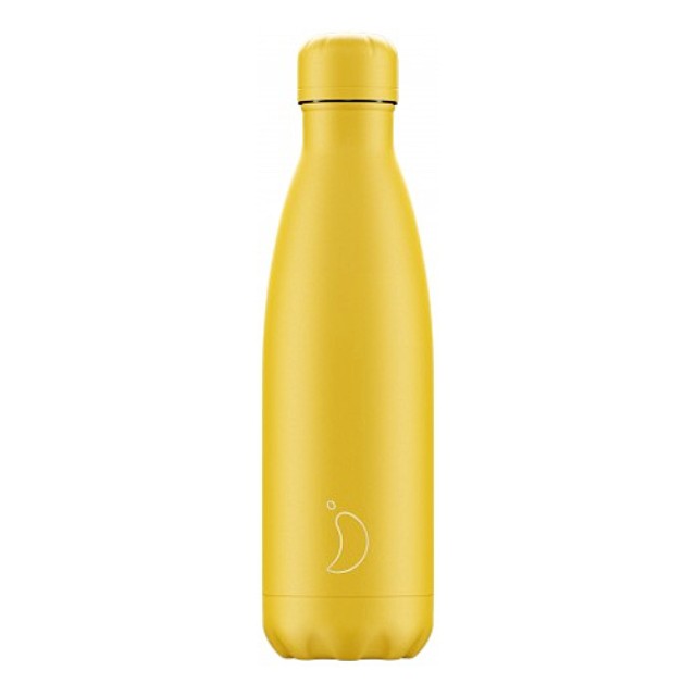 Chilly's Reusable Bottle Matte Edition Burnt Yellow 500ml