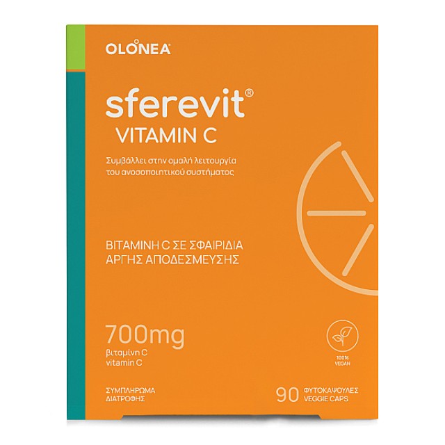 Olonea Sferevit Vitamin C 700mg 90 κάψουλες