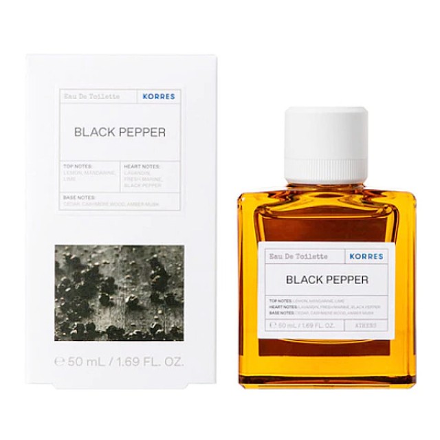 Korres Black Pepper Eau de Toilette 50ml