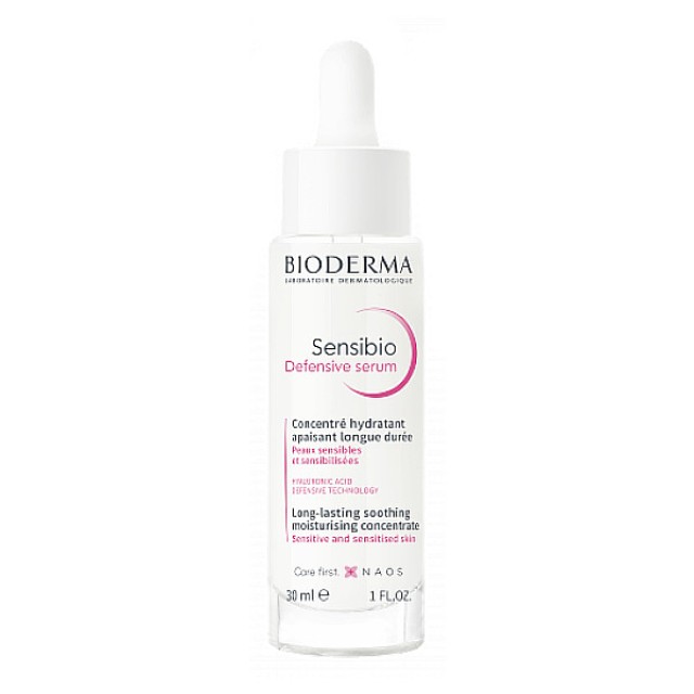 Bioderma Sensibio Defensive Serum Μακράς Διαρκείας Καταπραϋντικός Ενυδατικός Ορός 30ml