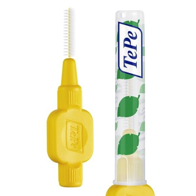 TePe Interdental Brush Μέγεθος 4 0.7mm Κίτρινο 8 τεμάχια