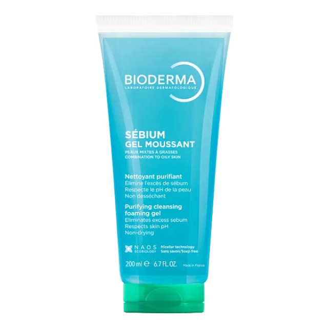 Bioderma Sebium Foaming Gel 200ml