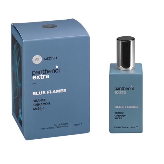 Panthenol Extra Men Blue Flames Eau de Toilette Men's Perfume 50ml