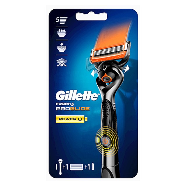Gillette Fusion5 ProGlide Power Ξυριστική Μηχανή & 1 ανταλλακτικό