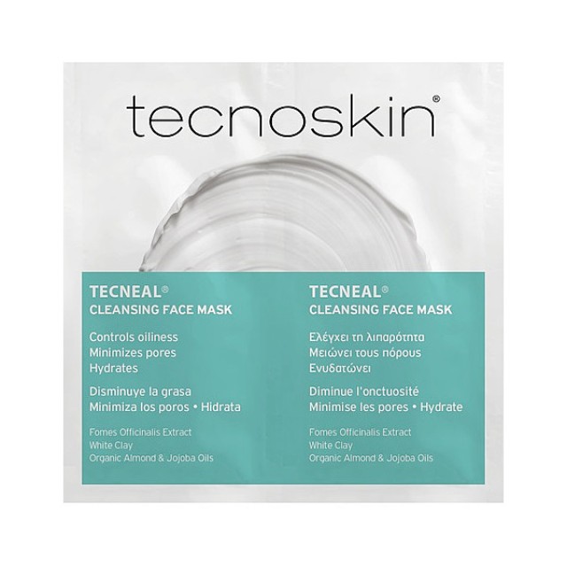 Tecnoskin Tecneal Cleansing Face Mask 2x6ml