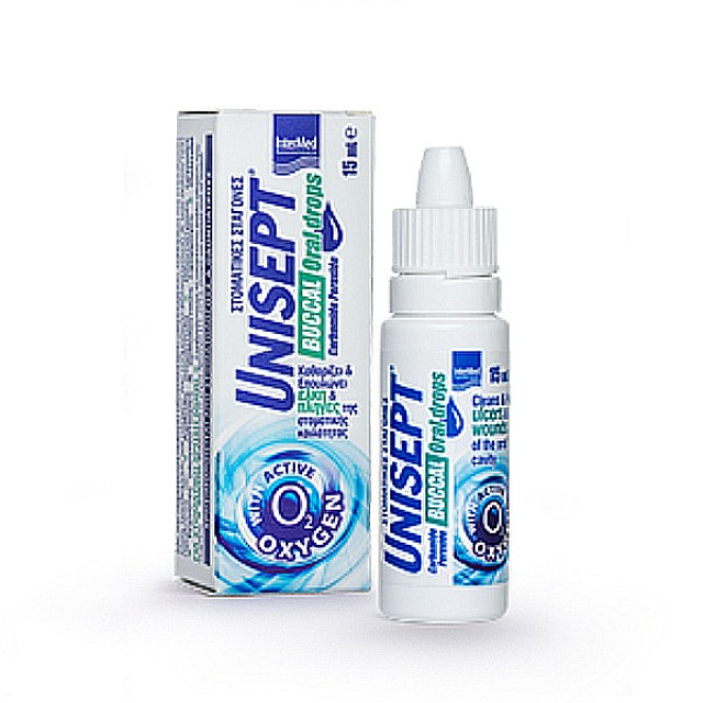 Intermed Unisept Buccal Oral Drops 15ml