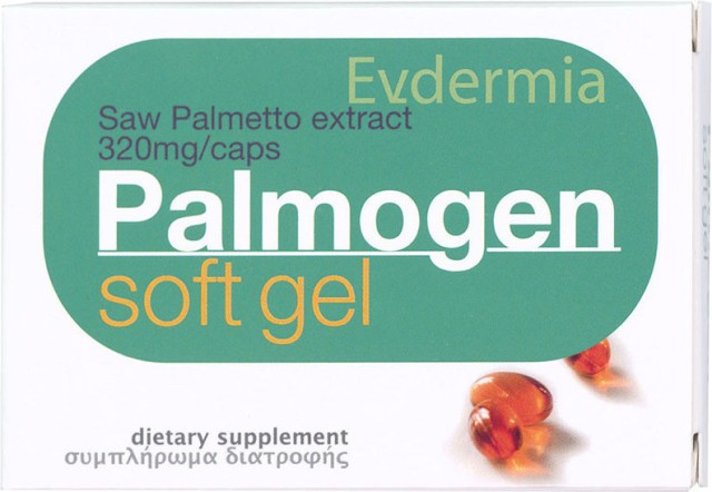 Evdermia Palmogen Soft Gel 320mg/caps 30 μαλακές κάψουλες